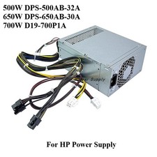 500W 650W 700W Power Supply for HP DPS-500AB-32A DPS-650AB-30A D19-700P1A picture