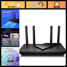 AX1800 WiFi 6 Router, Dual Band, High-Speed Internet, Smart Home Compatible picture