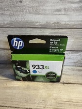 New Genuine HP 933XL High-Yield Cyan Ink Cartridge CN054AN Exp Jan 2023 picture