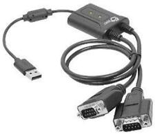 SIIG Inc. 2-Port USB to Rs-232 Serial Adapter Cable picture