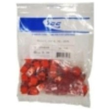 ICC Cat.6 Modular Connector - 25 Pack - 1 x RJ-45 Network - Orange (IC107F6COR) picture