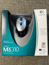 2003 Logitech Mx310 Optical Mouse PC USB Windows New Sealed picture