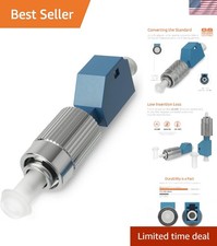 LC to FC Fiber Optic Adapter – Single Mode UPC Simplex Adapter – Male to Fema... picture
