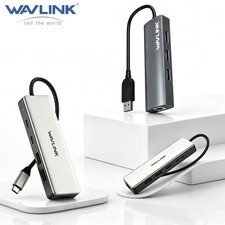 WAVLINK USB C to HDMI Docking Station USB3.1-A 10Gbps USB3.1-C 4K HDMI 100W PD picture