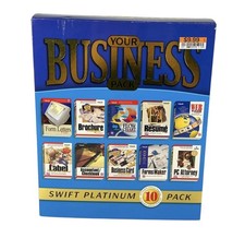 Swift Software Your Business Platinum 10 Pack PC CD-ROM Software for Windows 95 picture