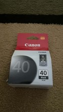 NEW Sealed OEM Canon PG-40 Black Ink PIXMA Cartridge picture