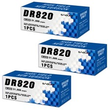 DR820 Drum Unit (3 Unit, NOT Toner) for Brother MFC-L5900DW HL-L6200DW picture