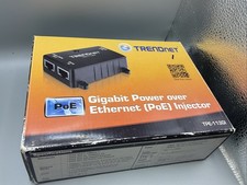 Trendnet TPE-113GI Gigabit POE Injector Open Box See Photos For More Description picture