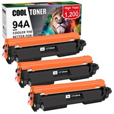 3PK Black CF294A 94A Toner Catridge for HP Laserjet Pro M118 M118dw MFP M148 picture