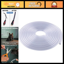 XL 20FT Heavy Duty Cord Protector for Dogs & Cats - Chew Resistant, Clear, Odorl picture