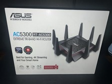 ASUS RT-AC5300 AC5300 Tri-Band WiFi Gaming Router AiMesh w/ Box picture