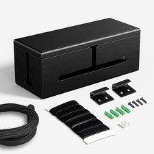 Large Cable Management Box-Stylish Wire Organizer, Wire Concealer and Wire picture