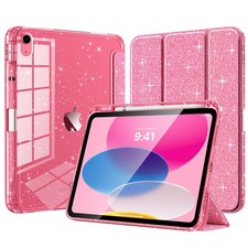 TiMOVO Case for iPad (A16) 11th Generation 11 Inch 2025, Glitter Pink picture