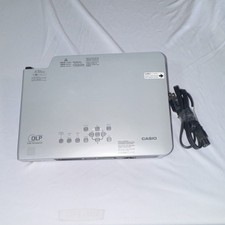Casio XJ-S33 DLP XGA 2000 ANSI Lumens Portable Desktop Projector Silver picture