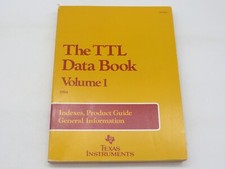 The TTL Data Book 1984 Indexes, Product Guide General Info Texas Instruments picture