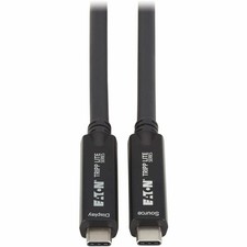 Tripplite U420F10M 10m USB-C Fiber Active Optical Cable 8K HDR Black picture