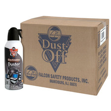 Falcon Dust-Off Compressed Computer Gas Duster 10 oz 12 Cans picture