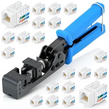 90° Angled Speed Termination Keystone Tool Set  picture