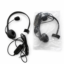 Corded USB-A Headset w/ In-Line Mic & Volume Control | Zoom Skype Teams picture