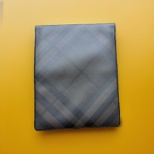 Burberry Leather Tablet IPad Sleeve Case Nova Check Plaid Tablet Cover Authentic picture