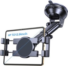 Tablet Car Mount Holder 360° Rotation Windshield Dash for iPad Samsung 4.7-12.9 picture