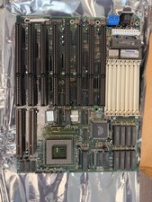 NOS CT486 Baby AT 486 VLB Motherboard Contaq 82C596 AMI BIOS ISA picture