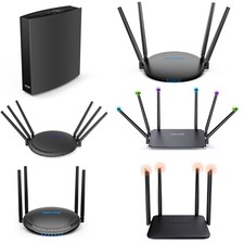 Wireless Dual Band WiFi Router 4G LTE with SIM Card Slot High Gain Antennas picture