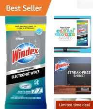 Resealable Pre-Moistened Wipes for Electronics - 25 Count, Ideal for Screens picture