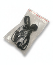 Dual 3.5mm Wired Stereo Headset Earbuds Universal Headphones Black picture