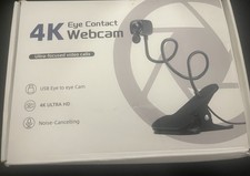 NIVEOLI 4K Center Screen Webcam with Microphone, AutoFocus 4K Middle Screen... picture