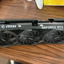 MSI NVIDIA GeForce RTX Graphics Card Triple Fan Heatsink Multiple Monitor picture
