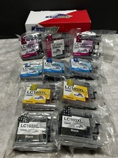 10 Pk LC103XL LC103 High Yield Ink Jet Printer Ink 4 colors    picture