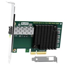 10Gb/s SFP+ Fiber Port Ethernet Adapter for NAS & Desktop PCs. PCIE x4 X520-DA1 picture