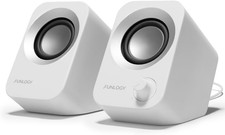 Speaker - 14W Stereo PC Speakers, USB Powered, Compact Size with 30° Tilt Design picture