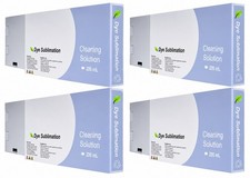 4 PREMIUM COMPATIBLE ROLAND WATER BASED CLEANING CARTRIDGE 220ML DYE SUBLIMATION picture