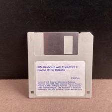 IBM Keyboard With Trackpoint 2 Device Driver Diskette Version 1.00 Floppy Disk picture