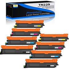 8PK TN229 BCMY Color Toner Cartridge For Brother HL-L3210CW MFC-L3730CDN W/Chip picture