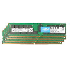 Crucial 128GB(4x 32GB)Kit 2666MHz DDR4 PC4-21300 ECC RDIMM Server Memory RAM picture