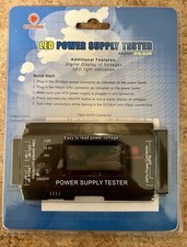 Coolmax Power Supply Tester 20/24 Pin PS-228 New in Box picture