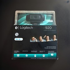 Logitech C920 HD Pro Webcam 1080p 30fps Autofocus Built-In Mic USB 2.0 picture