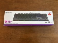 TESTED Cooler Master SK650 RGB Illuminated Low Profile USB Mechanical Keyboard picture