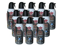 Falcon Professional Electronics Compressed Air Duster, 12 oz (12 Pack) picture