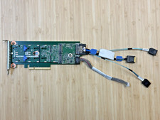 ThinkSystem M.2 SATA/x4 NVMe G4 2-Bay Adapter 4Y37A79663+Cables Power+Signal LP picture