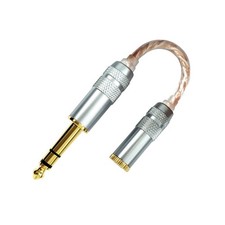 Adapter Cable 6.35mm Male to 4.4mm Female Hi-Fi Balance Interconnect Audio Cable picture