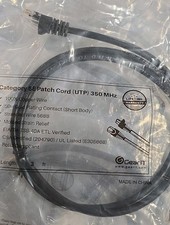 GearIT Cat5e Patch Cable 14X Rj-45 Male 3ft Black  picture