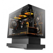 FLOATRON F1 Micro-ATX PC Gaming Case,High-Airflow Mesh Front,Award Black picture