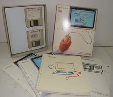 APPLE LISA  32 SUPER MICROS MACWORKS COMPLETE  MANUALS  SOFTWARE SET WITH DISCS picture