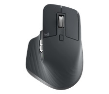 Replacement Logitech MX Master 3 Bluetooth Wireless Mouse for Mac - Black/Sil... picture