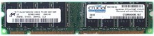 Memory 256mb,synch,100mhz,cl2,mt16lsdt3264ag-10ee3,pc100-222-620, ct32m64s4d8e. picture