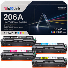 206A Toner Cartridge for Color LaserJet Pro MFP M255dw M283 M255 M283cdw 4PK picture